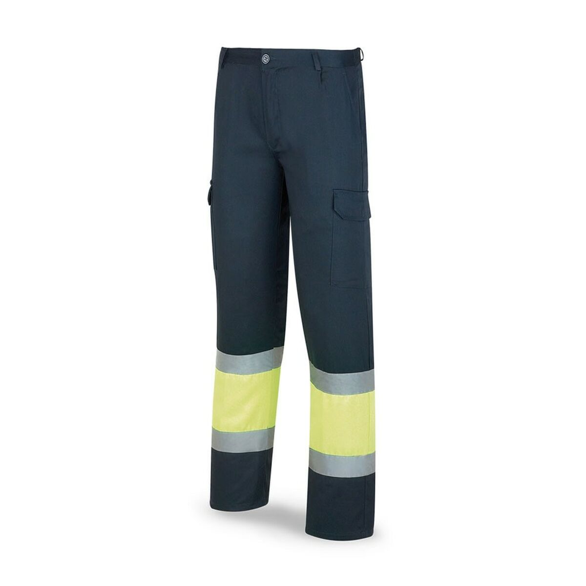 Safety trousers 388pfxyfa Yellow Navy Blue High visibility 40