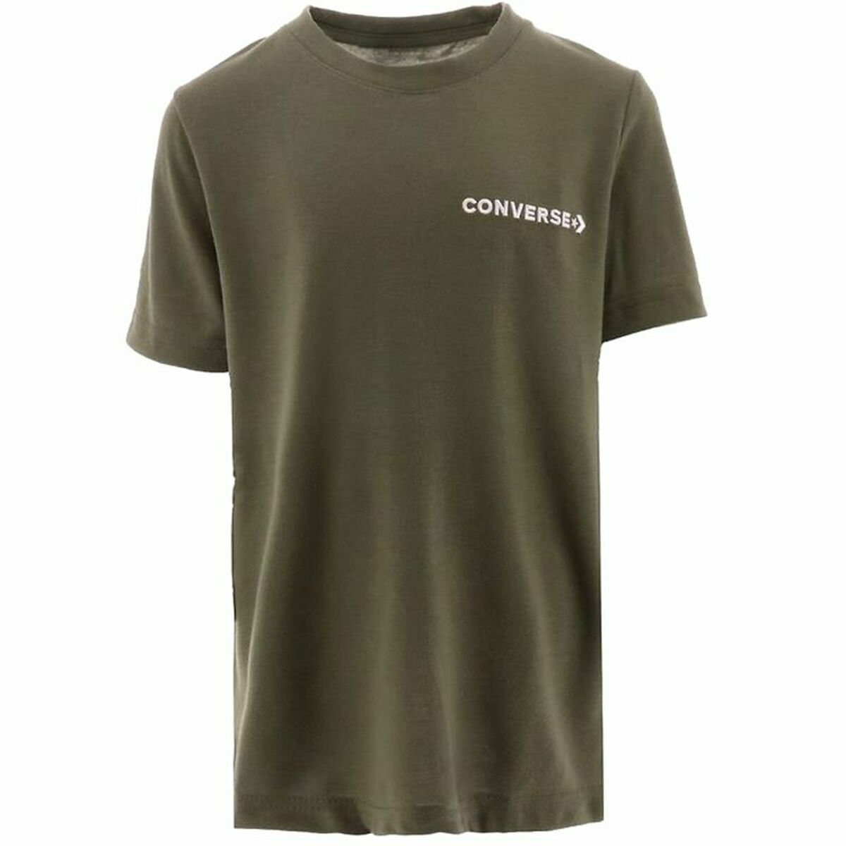 Short Sleeve T-Shirt Converse Field Surplus Green 10-12 Years